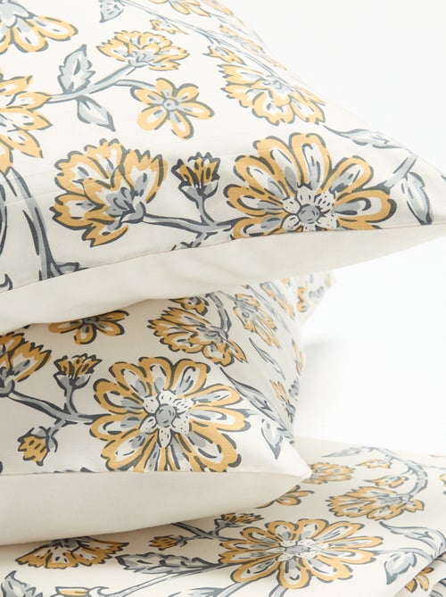 Conjunto de roupa de cama para 2 pessoas (240 x 220cm) - Kiabi Home - Kiabi