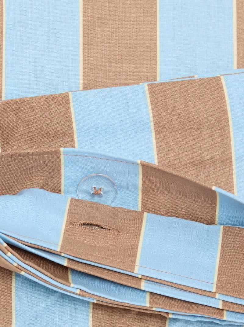 Conjunto de roupa de cama para 2 pessoas (240 x 220cm) - Kiabi Home Azul - Kiabi