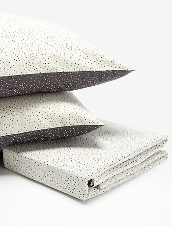 Conjunto de roupa de cama para 2 pessoas (240 x 220cm) - Kiabi Home