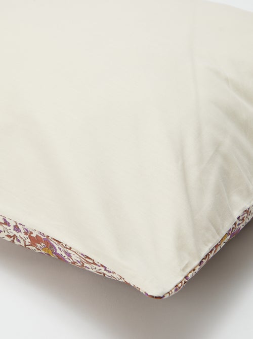 Conjunto de roupa de cama para 2 pessoas 240 x 220cm em algodão - Kiabi Home - Kiabi