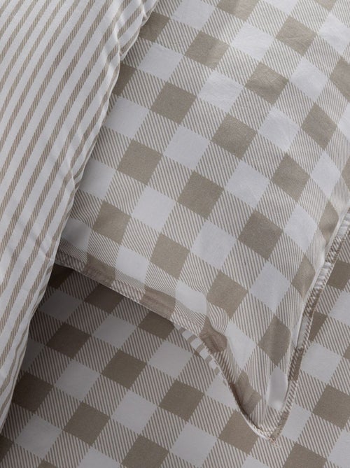 Conjunto de roupa de cama para 2 pessoas, 3 peças - 1 capa de edredão + 2 fronhas - Kiabi