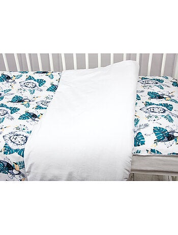 Conjunto de roupa de cama reversível para bebé em algodão | sevira kids