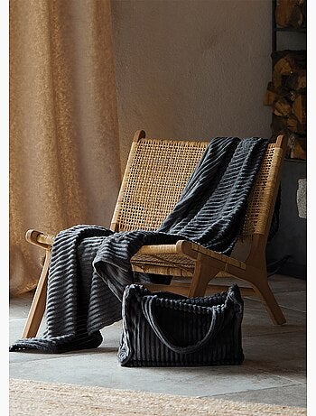 Conjunto de saco com nervuras macias