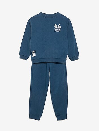 Conjunto de sweat e calças de jogging - 2 peças