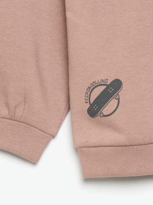 Conjunto de sweat e calças de jogging - 2 peças - Kiabi