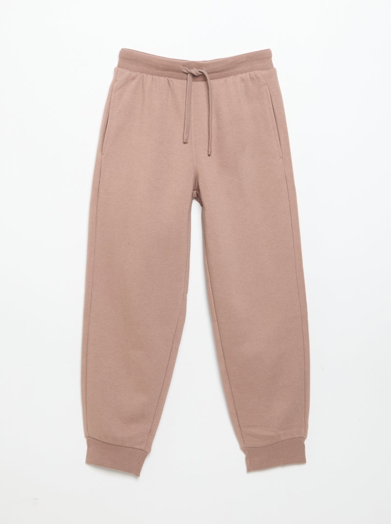 Conjunto de sweat e calças de jogging - 2 peças Rosa - Kiabi