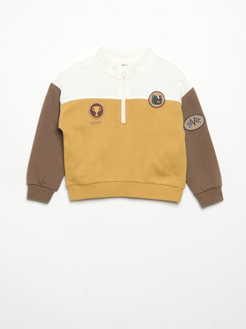 Conjunto de sweat e calças de jogging - Kiabi