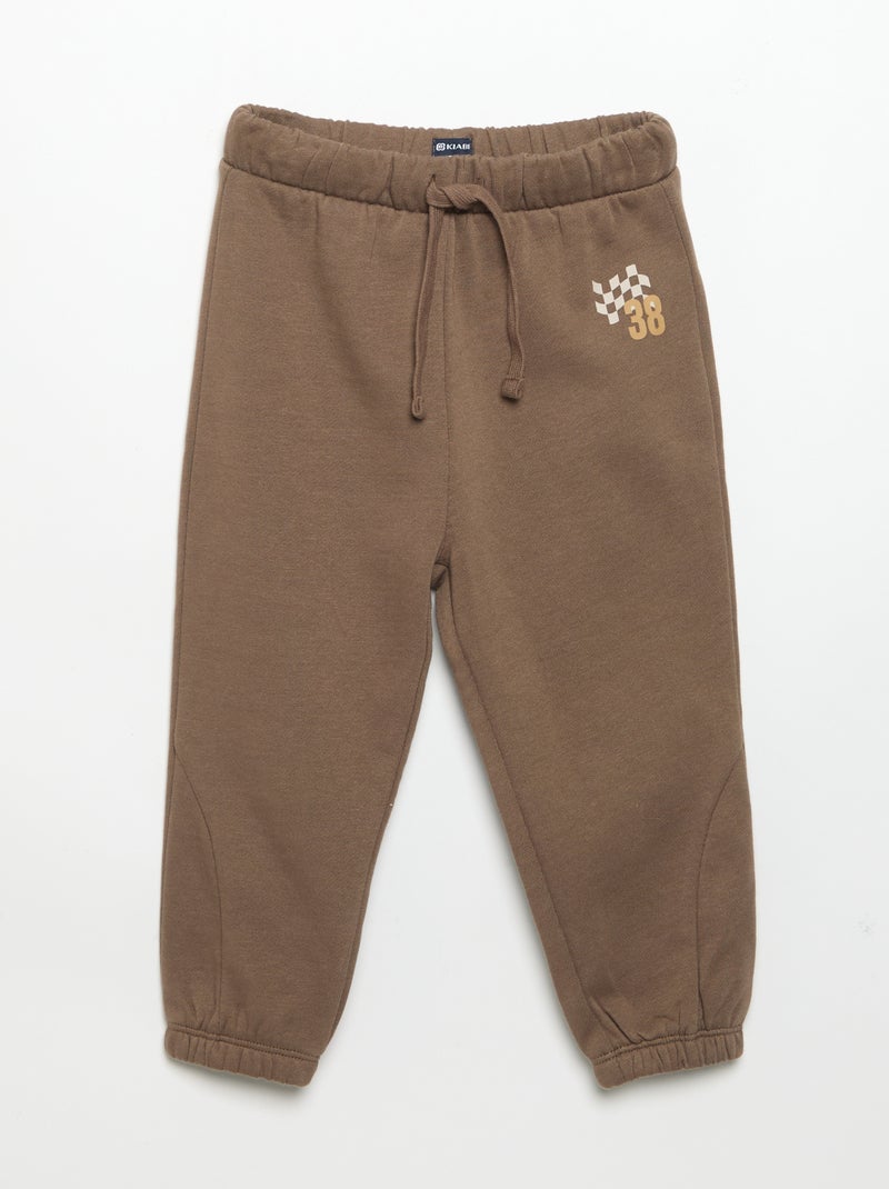 Conjunto de sweat e calças de jogging Amarelo - Kiabi