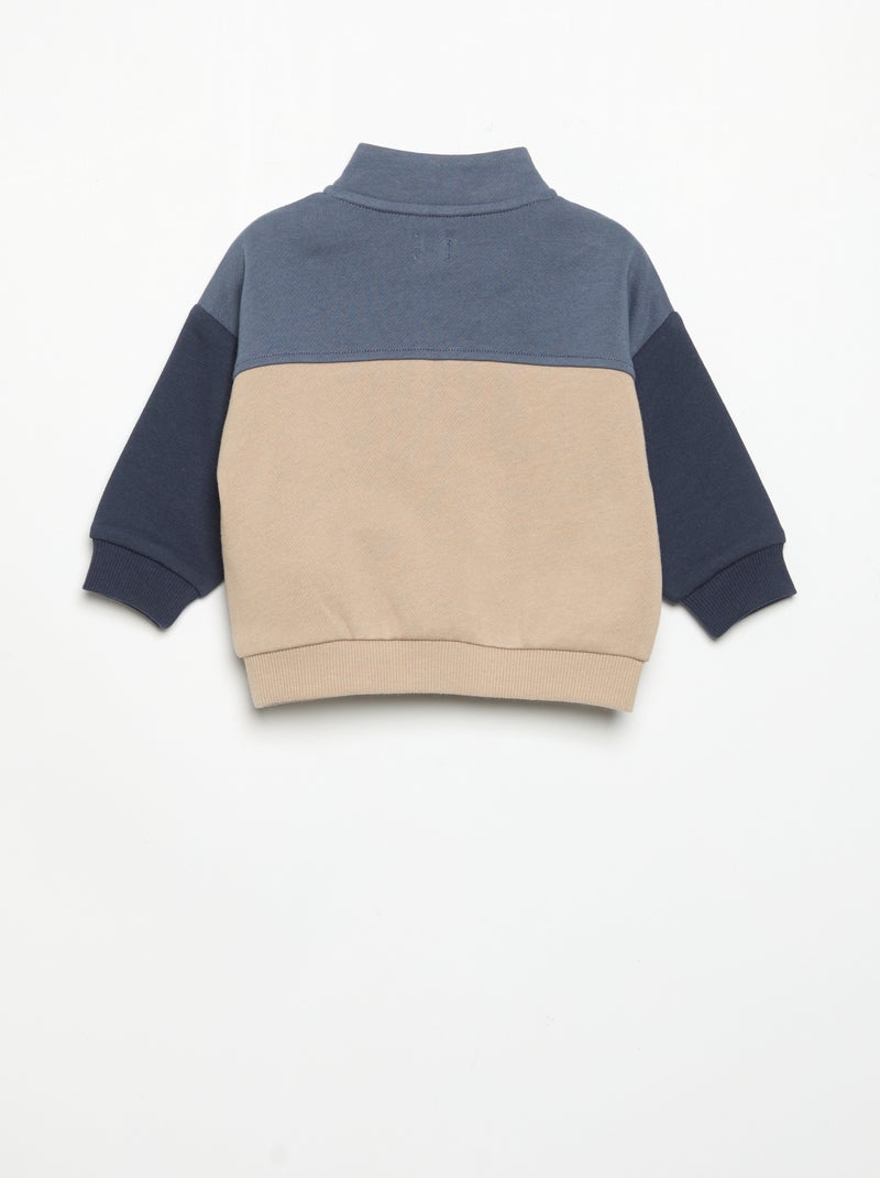 Conjunto de sweat e calças de jogging Azul - Kiabi