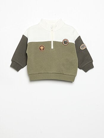 Conjunto de sweat e calças de jogging