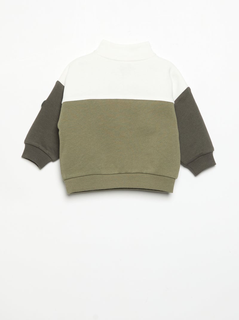 Conjunto de sweat e calças de jogging Verde - Kiabi