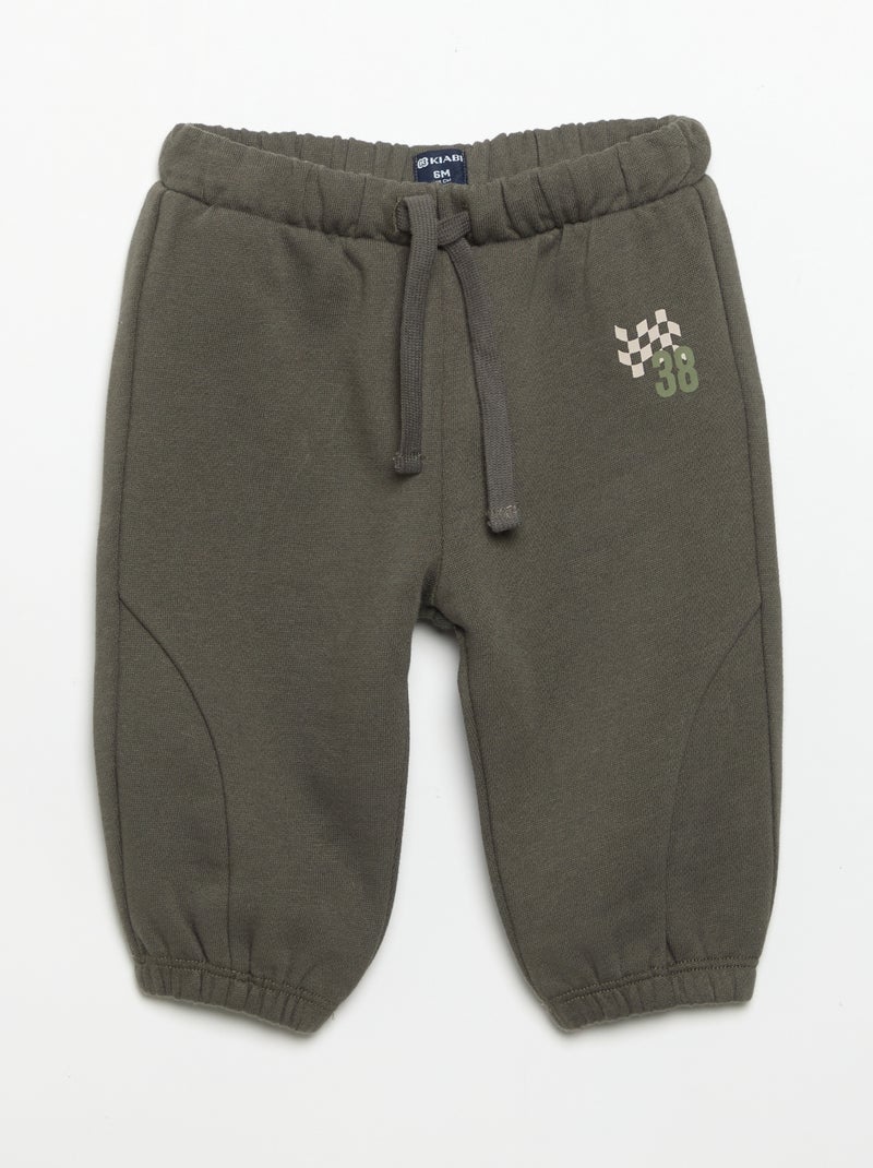 Conjunto de sweat e calças de jogging Verde - Kiabi