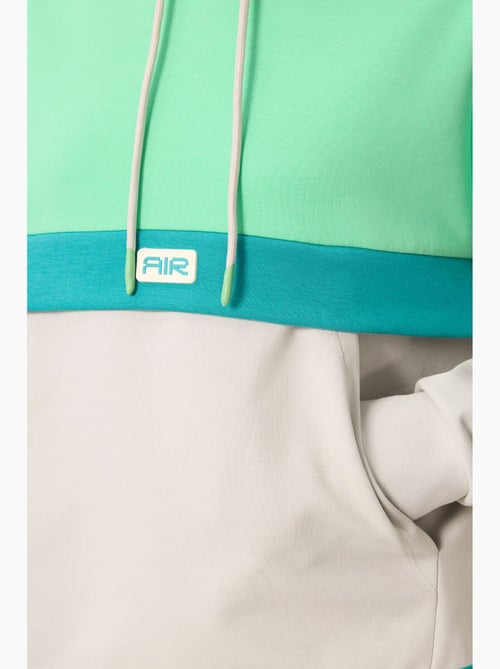 Conjunto de sweatshirt com capuz e calças color block tommy - Kiabi