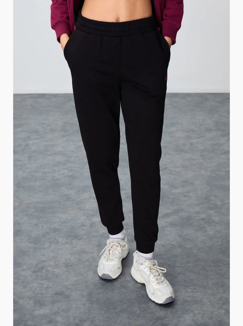 Conjunto de sweatshirt com capuz oversized com fecho de correr e calças tommy Vermelho granada - Kiabi