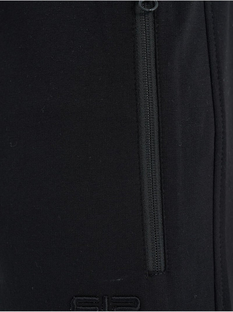 Conjunto de sweatshirt e calças com estampado e gola com fecho de correr tommy Cinza-preto - Kiabi