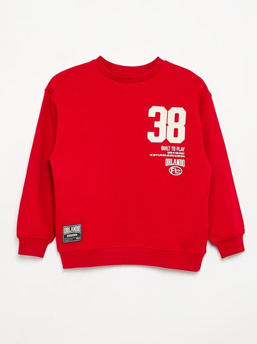 Conjunto de sweatshirt e calças de jogging - 2 peças - Kiabi Conjunto de sweatshirt e calças de jogging - 2 peças - Kiabi