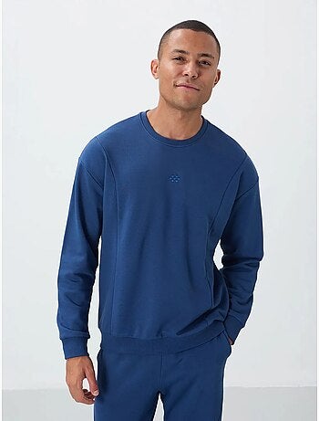 Conjunto de sweatshirt e calças em felpa de algodão e poliéster para homem tommy
