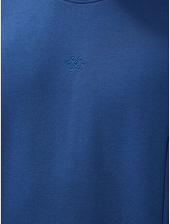 Conjunto de sweatshirt e calças em felpa de algodão e poliéster para homem tommy