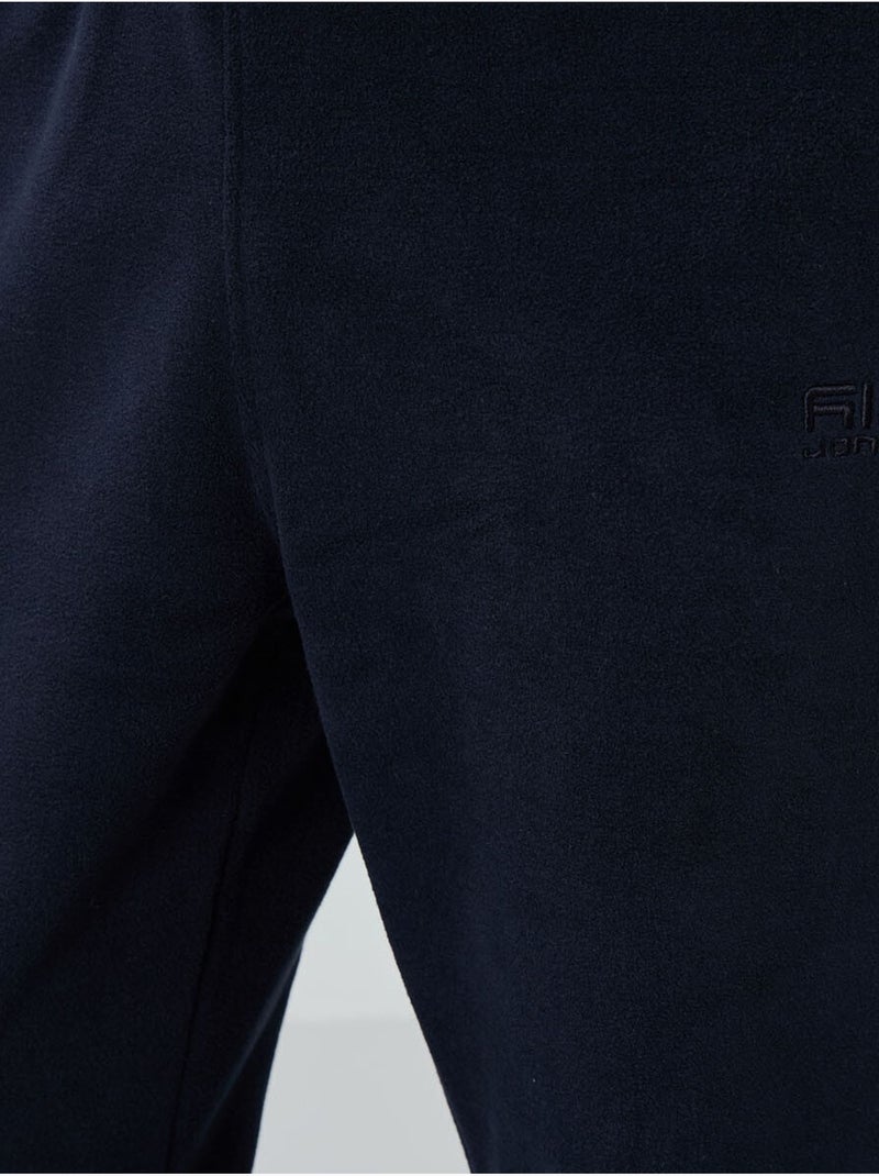 Conjunto de sweatshirt e calças em polar de poliéster para homem tommy Azul-marinho - Kiabi