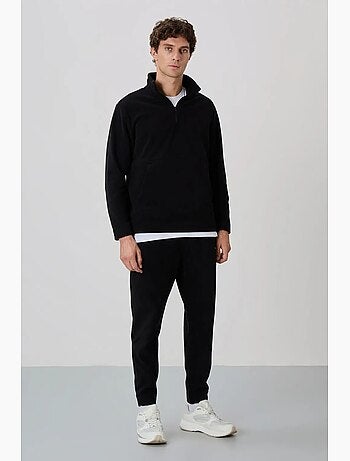 Conjunto de sweatshirt e calças em polar de poliéster para homem tommy