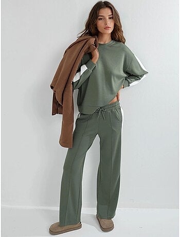 Conjunto de sweatshirt e calças regular fit modal touch hiccup