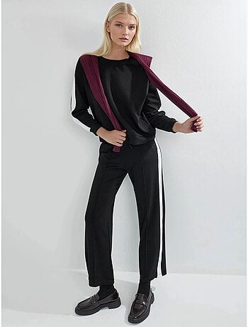 Conjunto de sweatshirt e calças regular fit modal touch hiccup