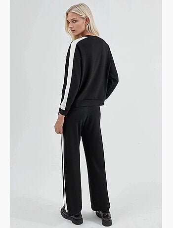 Conjunto de sweatshirt e calças regular fit modal touch hiccup