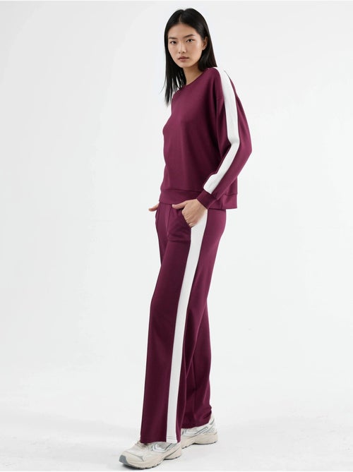 Conjunto de sweatshirt e calças regular fit modal touch hiccup - Kiabi Conjunto de sweatshirt e calças regular fit modal touch hiccup - Kiabi