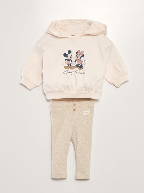 Conjunto de sweatshirt + leggings 'Minnie' - Kiabi