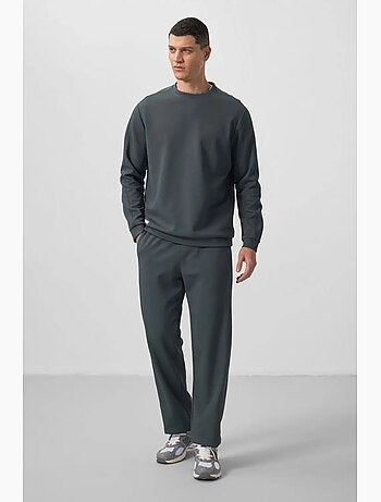 Conjunto de sweatshirt oversized e calças de homem tommy