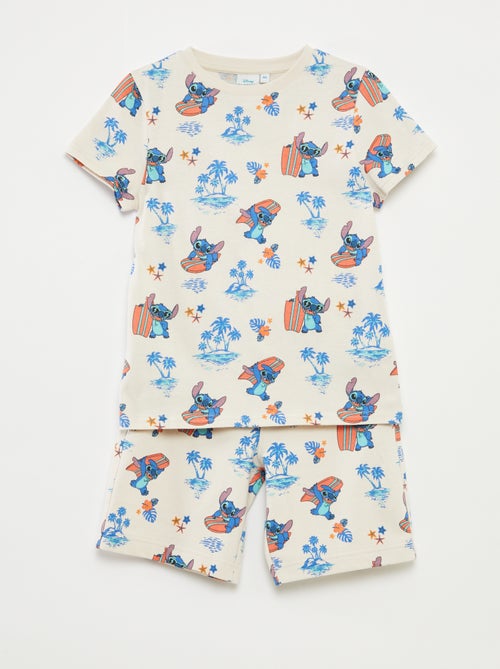 Conjunto de t-shirt + bermudas 'Disney' - 2 peças - Kiabi
