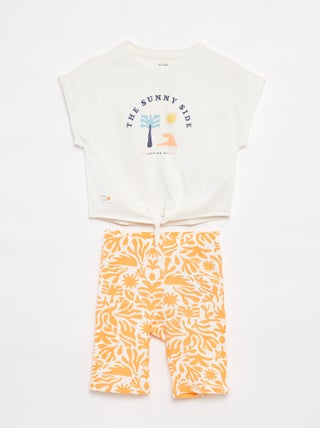 Conjunto de t-shirt + calções - Grafik Edition