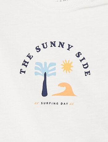Conjunto de t-shirt + calções com estampado - Grafik Edition