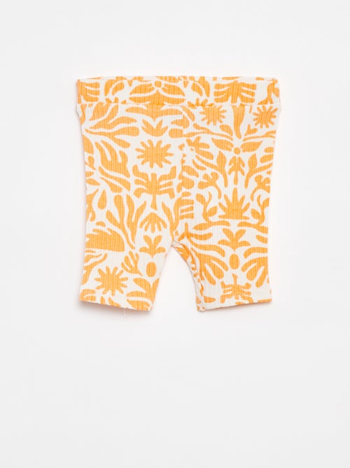 Conjunto de t-shirt + calções com estampado - Grafik Edition - Kiabi