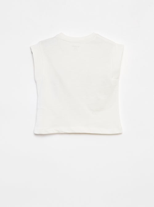 Conjunto de t-shirt + calções com estampado - Grafik Edition - Kiabi