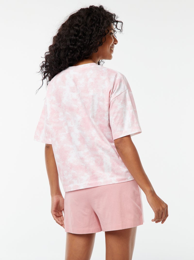 Conjunto de t-shirt + calções 'Pokemon' - 2 peças ROSA - Kiabi