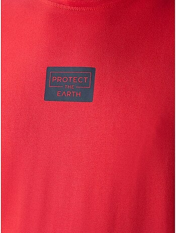Conjunto de t-shirt e calções em jersey de algodão estampado tommy