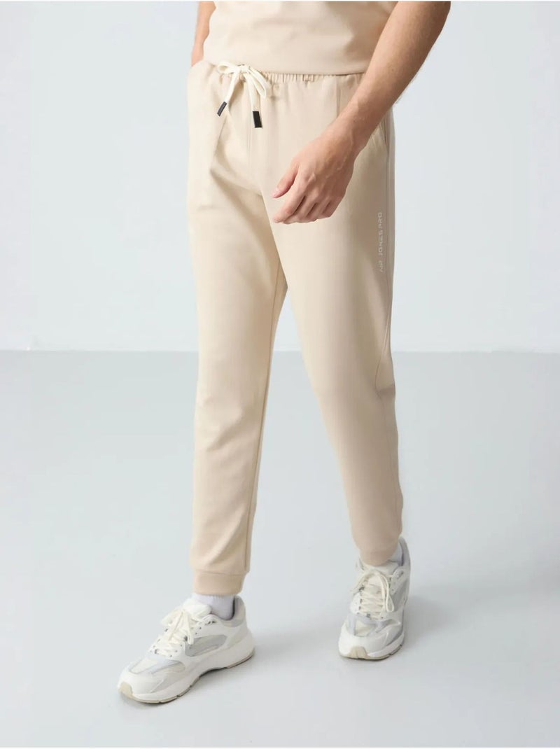 Conjunto de t-shirt oversized e calças de homem tommy Bege-argila - Kiabi