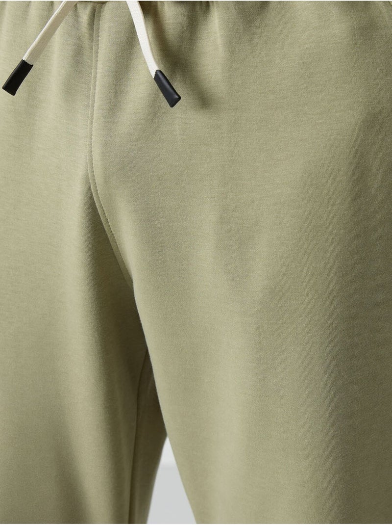 Conjunto de t-shirt oversized e calças de homem tommy Cáqui - Kiabi