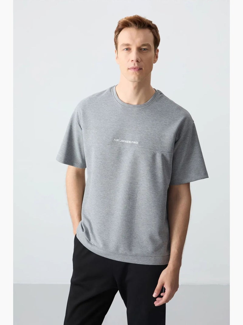 Conjunto de t-shirt oversized e calças de homem tommy Cinza - Kiabi