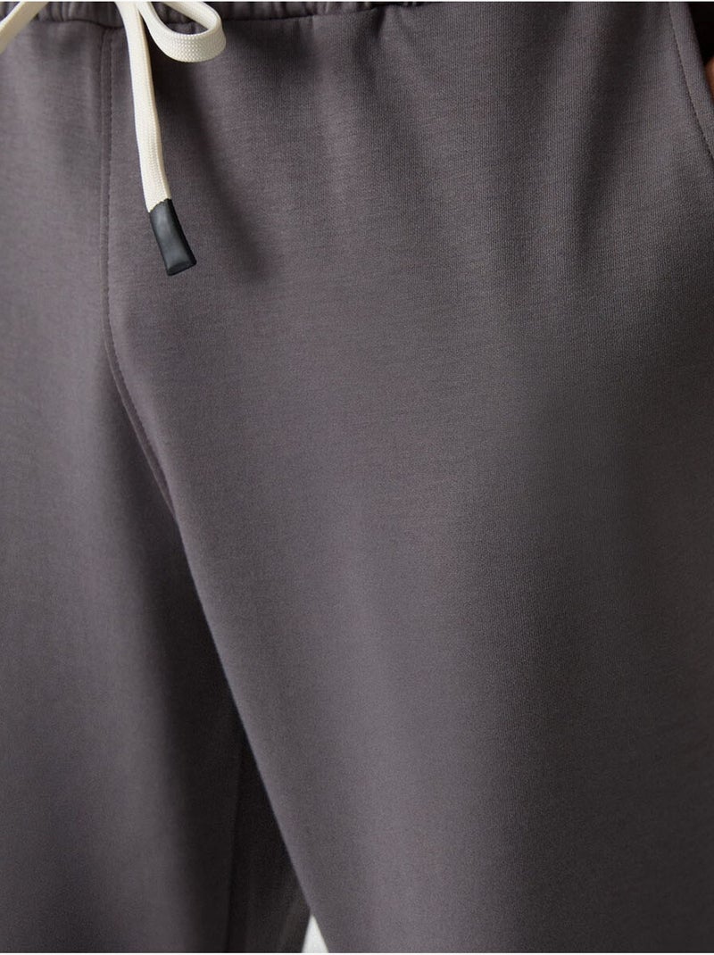 Conjunto de t-shirt oversized e calças de homem tommy Cinza-preto - Kiabi