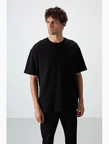 Conjunto de t-shirt oversized e calças de homem tommy