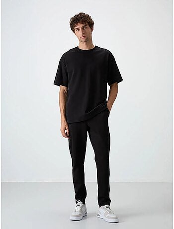 Conjunto de t-shirt oversized e calças de homem tommy
