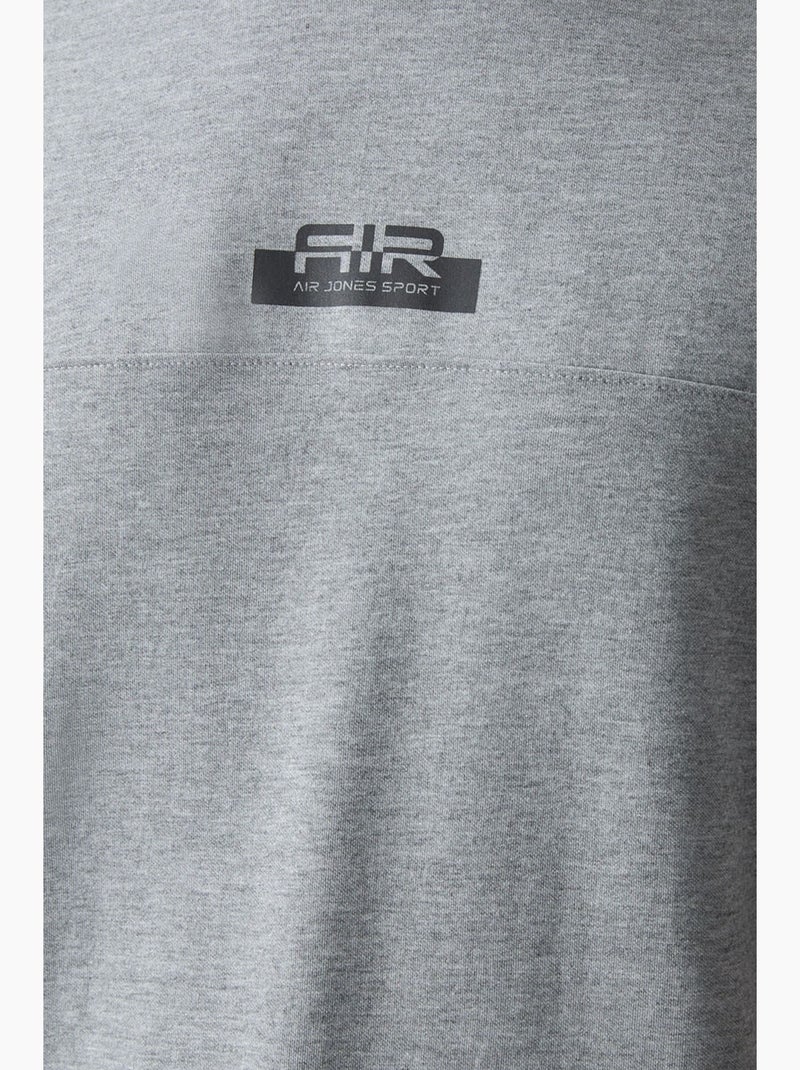 Conjunto de t-shirt oversized e calções para homem tommy Cinza - Kiabi