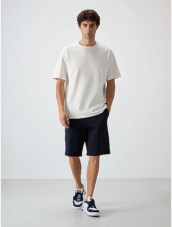 Conjunto de t-shirt oversized e calções tommy