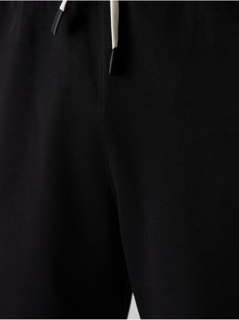 Conjunto de t-shirt oversized e calções tommy Preto - Kiabi