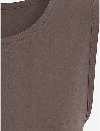 Conjunto de top sem mangas e calças de perna larga mixray