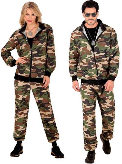 Conjunto de treino camuflado para festa - Kiabi