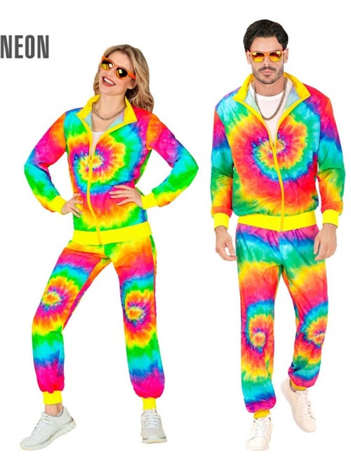 Conjunto de treino hippie psicodélico fluorescente - Kiabi