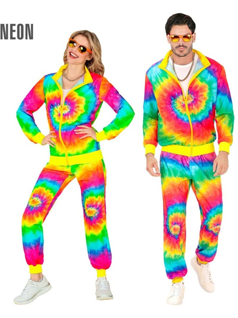 Conjunto de treino hippie psicodélico fluorescente Multicolorido - Kiabi